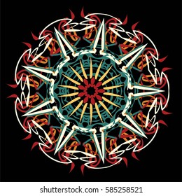 vector mandala