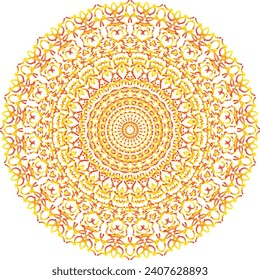 Vector mandala art mandala design indian mandala design