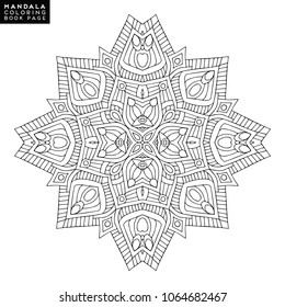 Vector mandala background