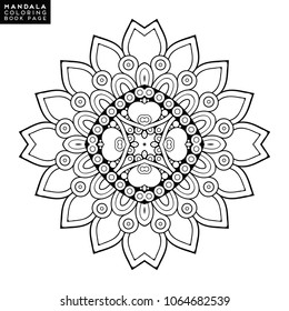 Vector mandala background