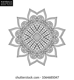 Vector mandala background