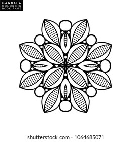 Vector mandala background
