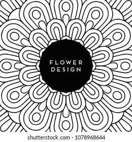 Vector mandala background