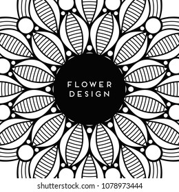 Vector mandala background