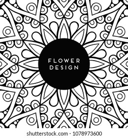 Vector mandala background