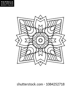 Vector mandala background