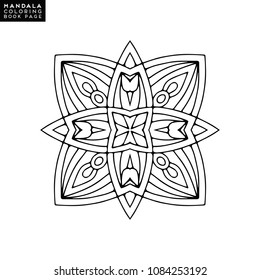 Vector mandala background