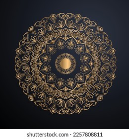 Vector mandala for background and invitation card 