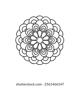 Vector Mandala , Beauty  Design