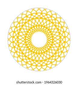 vector of mandala. can be used as icon or symbol