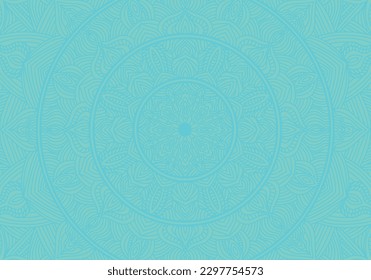 Vector Mandala Coloring Page. Mandala illustration for coloring book.