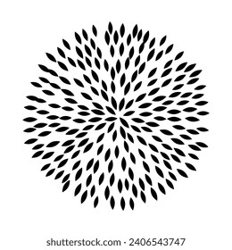 Vector mandala decorative element oriental pattern vector illustration
