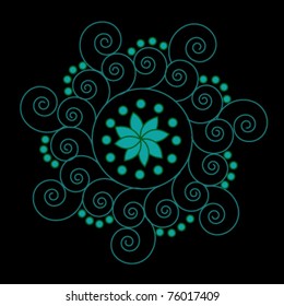 Vector Mandala Design