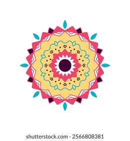 Vector mandala design. Colorful mandala background. Decorative pattern mandala design. Mandala for Coloring Book