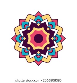 Vector mandala design. Colorful mandala background. Decorative pattern mandala design. Mandala for Coloring Book