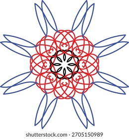 Vector mandala diseño ilustrador beautyfull diseño 