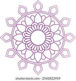 Vector Mandala Design for Print and Digital Use