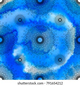 Vector mandala design. Vintage decorative elements. Oriental pattern. 