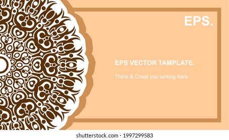 vector mandala design, for your various types of advertising needs, suitable for business card designs, banners, websites, etc.
high resolution EPS file format