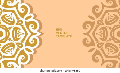 vector mandala design, for your various types of advertising needs, suitable for business card designs, banners, websites, etc.
high resolution EPS file format