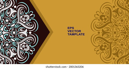 vector mandala design, for your various types of advertising needs, suitable for business card designs, banners, websites, etc.
high resolution EPS file format