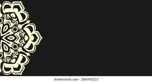 Vector mandala Design, für Ihre verschiedenen Arten von Werbung, geeignet für Visitenkartendesigns, Banner, Websites, etc. hochauflösendes EPS-Dateiformat