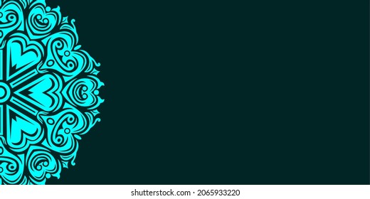 Vector mandala design, for your various types of advertising needs, suitable for business card designs, banners, websites, etc. high resolution EPS file format