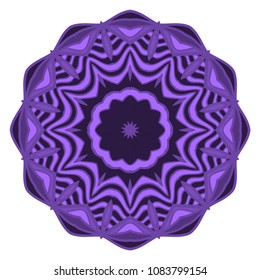 Vector mandala, Floral mandala. Oriental mandala. Vintage decorative elements. Vector illustration. It is super vector illustration.
