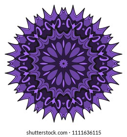 Vector mandala, Floral mandala. Oriental mandala. Vintage decorative elements. Vector illustration. It is super brilliant vector illustration.