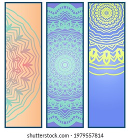 Vector mandala, Floral mandala. Oriental mandala. Vintage decorative elements.