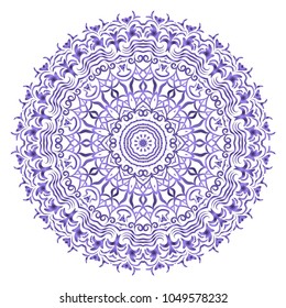 Vector mandala. Flower modern design. Vector illustration.