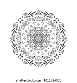 Vector mandala, hand drawn original art