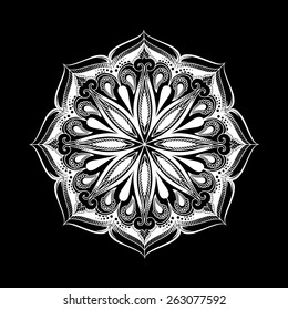 vector mandala. Indian ornament