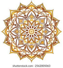 Vector mandala inspired ethnic art, patterned . Hand drawn illustration. Invitation element. Tattoo, astrology, alchemy, boho and magic symbol.