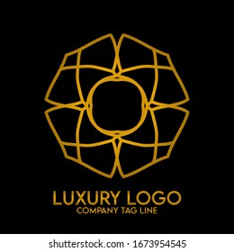 Vector Mandala Luxury Company Logo Design