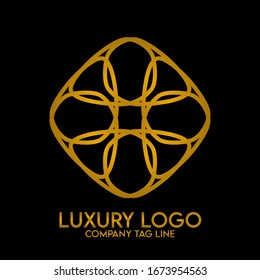Vector Mandala Luxury Company Logo Design