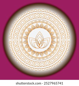 vector mandala sacred geometry illustration