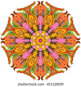 vector mandala. Set of ornamental patterns for background and texture.Islam, Arabic, Indian, turkish,ottoman motifs.You can change the background.