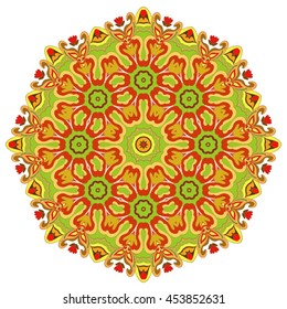 vector mandala. Set of ornamental patterns for background and texture.Islam, Arabic, Indian, ottoman motifs.You can change the background.