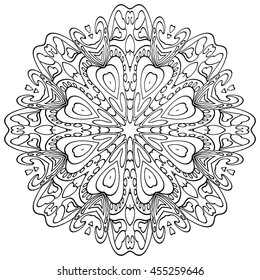 vector mandala. Set of ornamental patterns for background and texture. Islam, Arabic, Indian, ottoman motifs. You can change the background.