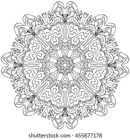 vector mandala. Set of ornamental patterns for background and texture.Islam, Arabic, Indian, ottoman motifs. You can change the background.
