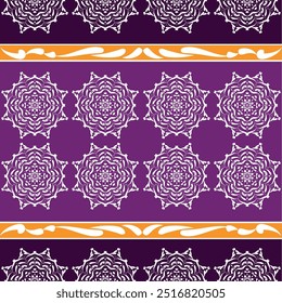 Vector Mandala  textile, box print designed.