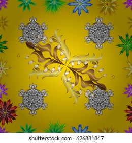 Vector Mandala. Tiled mandala design, best for print fabric or papper and more. Background. Boho style flower seamless pattern.