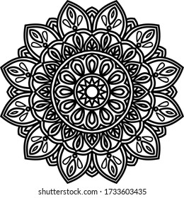 vector mandala unique design for decoration  elements