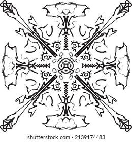 Vector mandala for various web projects