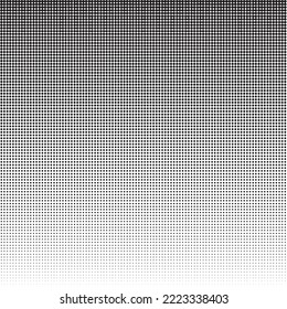 Vector of manga screentone, Vector of color halftone background. Grunge texture. Graphic for manga, cartoon, comic. Black and White Background.