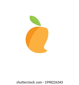 Vector Mango Or Minimalist Mango Clipart Or Logo