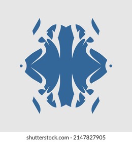 Vektorgrafik-Muster einzigartig symmetrische Muster Muster gut für die Dekoration