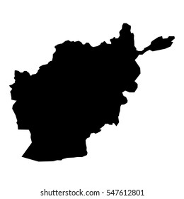 vector map - Afghanistan. EPS10 illustration