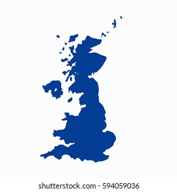 vector map - argentina on white background